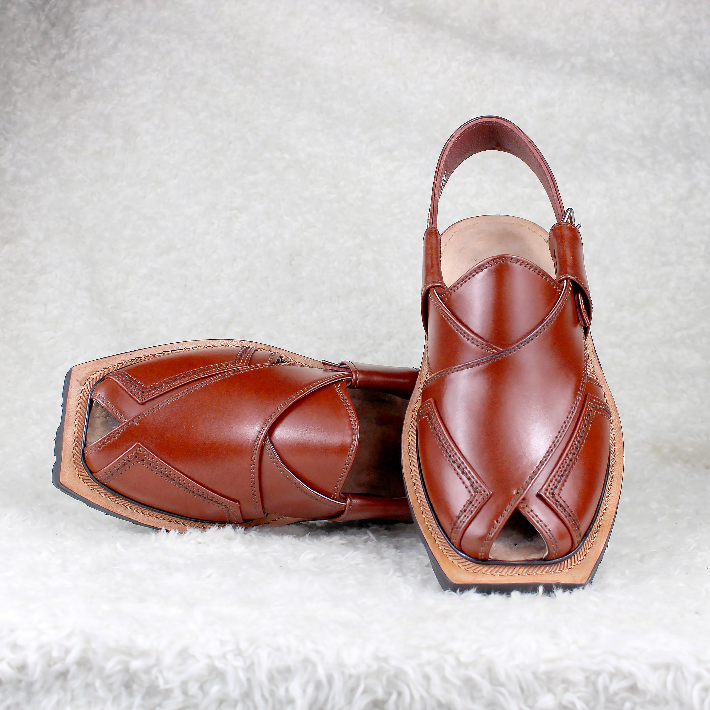 Mustered China Cut Tyre Sole